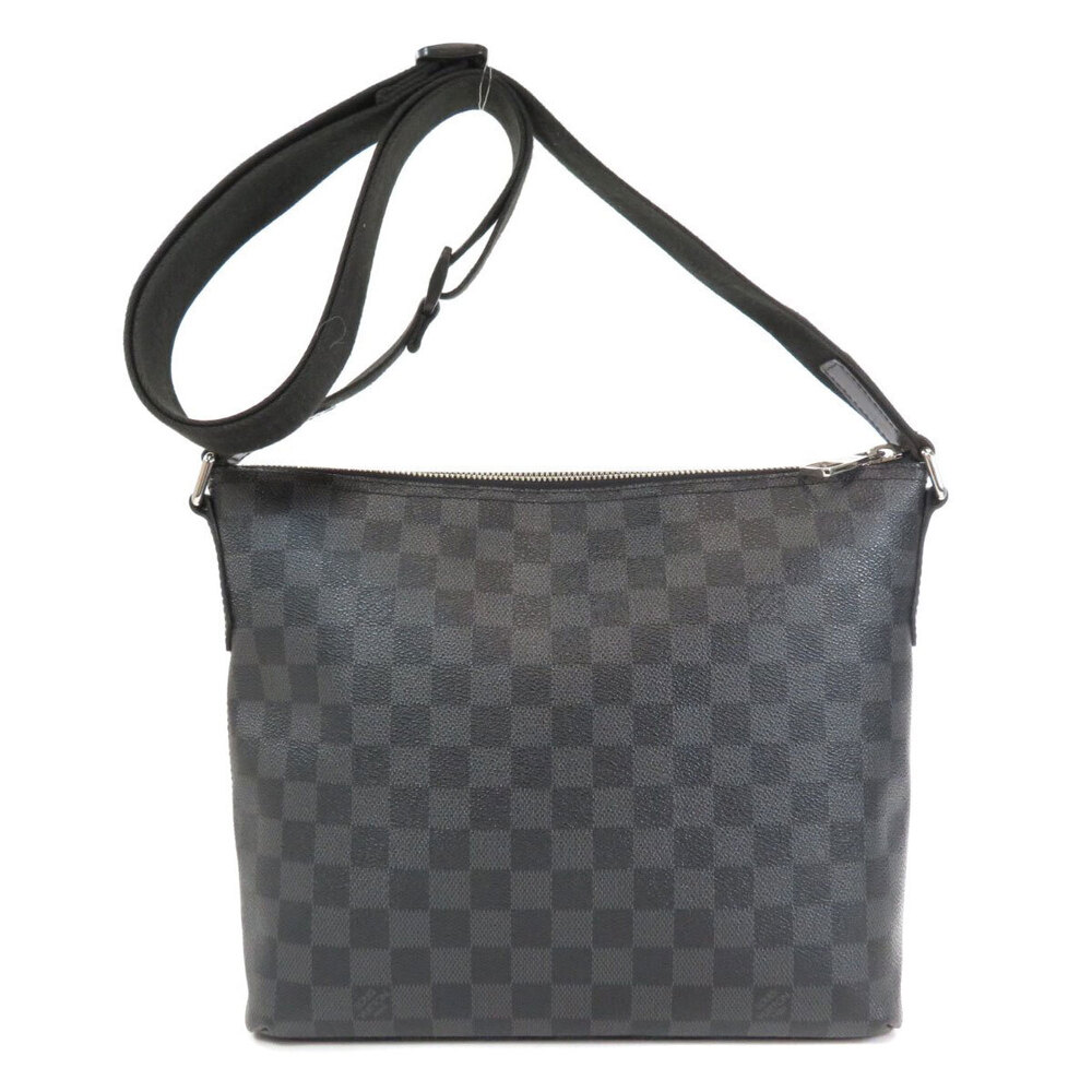 Louis Vuitton Canvas Damier Shoulder Bag Mick
